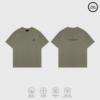 Áo thun - UGLY BUT FUNNY | LAZEE STUDIOO | Olive | Form Regular