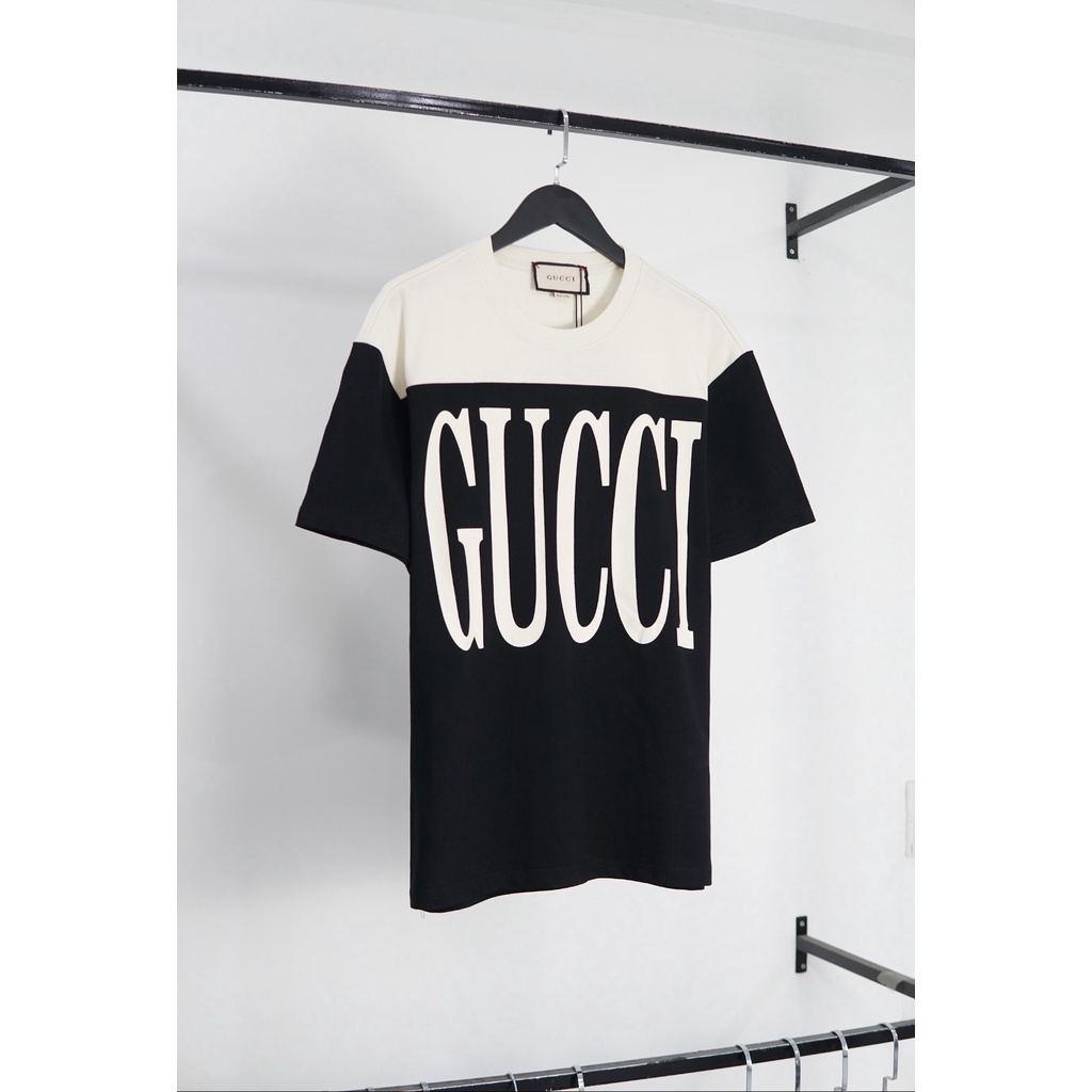 ÁO THUN GUCCI PHỐI MÀU , ÁO THUN GC NAM NỮ