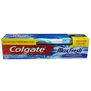 Kem đánh răng Colgate MaxFesh Night Ngăn ngừa vi khuẩn qua đêm 225g(tặng bàn chải)