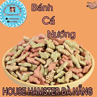 Bánh quy cá nướng mix vị vỗ béo dinh dưỡng cho Hamster các dòng và các pet…