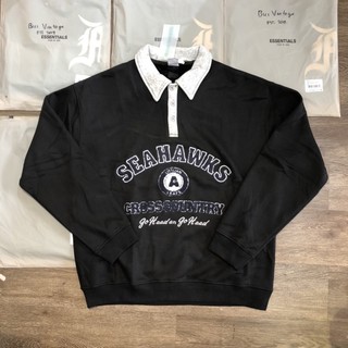 Áo nỉ lót lông yc04 seahawks chữ thêu, vải dày dặn phom đẹp