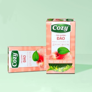 Trà đào cozy túi lọc 25 gói x 2g