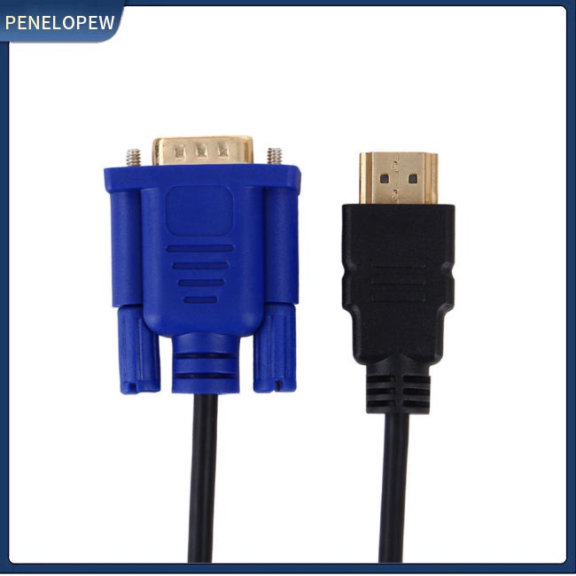 Cáp Chuyển Đổi 1.8M HDMI Sang VGA HD 1080P HDMI Cho Máy Tính / Laptop
