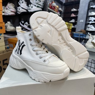 GIÀY SNEAKER M.L.B CHUNKY HIGH FULL WHITE NY ĐẾ CAO