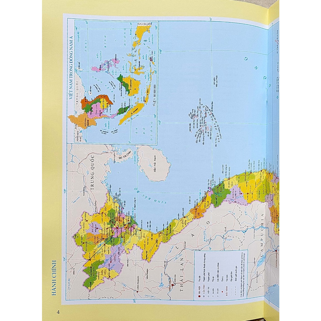 Sách - Atlat Địa lí Việt Nam -  - bán kèm 1 bút bi 5K