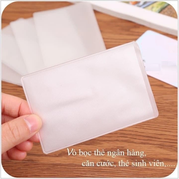 Bọc bảo vệ thẻ căn cước chống trầy  card atm, bằng lái, card visit, driver license, thẻ sinh viên