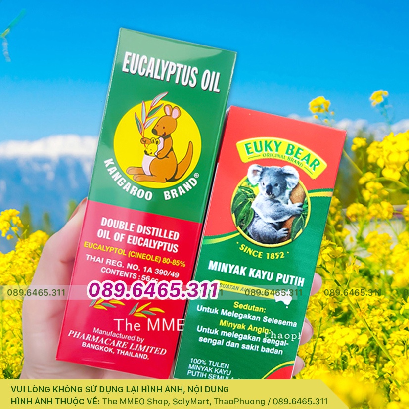 ⚡𝐂𝐡𝐢́𝐧𝐡 𝐇𝐚̃𝐧𝐠⚡Dầu Khuynh Diệp Úc 𝐄𝐔𝐂𝐀𝐋𝐘𝐏𝐓𝐔𝐒 𝐎𝐈𝐋 𝐊𝐀𝐍𝐆𝐀𝐑𝐎𝐎 𝐛𝐫𝐚𝐧𝐝 𝟓𝟔𝐦𝐥  Hàng Nhập Khẩu, Dầu Kangaroo