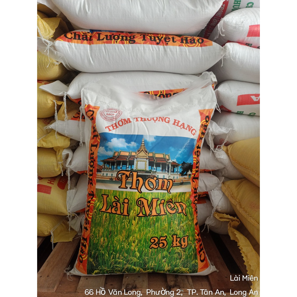Gạo Lài Miên Campuchia ( Túi 10kg - 25kg)