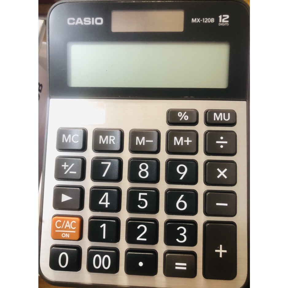 Máy tính casio MX120B  hàng chính hãng bảo hành 7 năm toàn quốc | BigBuy360 - bigbuy360.vn