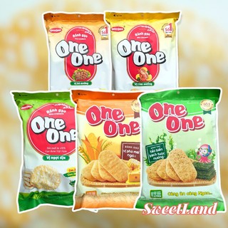 BÁNH GẠO ONE ONE THƠM GIÒN VỊ BÒ NƯỚNG, NGỌT DỊU, MẬT ONG, PHÔ MAI NGÔ.GÓI LỚN 181GR