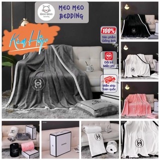 Chăn lông tuyết chanel nhập khẩu cao cấp kích thước 1m5*2m