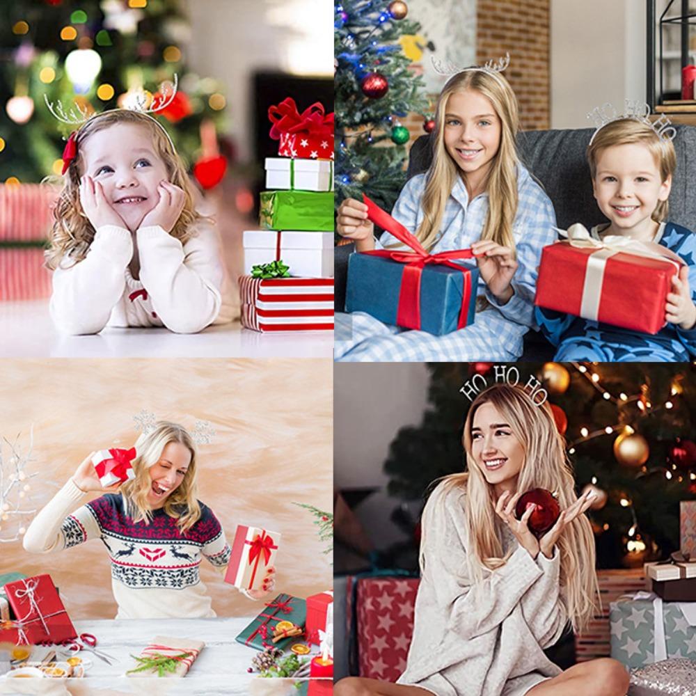 Phụ Kiện Bằng Hợp Kim Chất Lượng Dành Cho Bé|Băng Đô Cài Tóc Hóa Trang Năm Mới Bằng Kim Loại Tinh Tế Chất Lượng Cao Cho Nữ