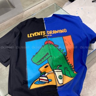 Áo Thun Cá Sấu Levents® FUNNY CROCODILE ♥ (Blue n Black) Unisex dx.resell