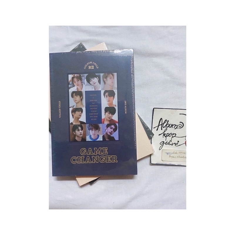 Golden Child 2nd album Game Changer nguyên seal, được chọn ver.