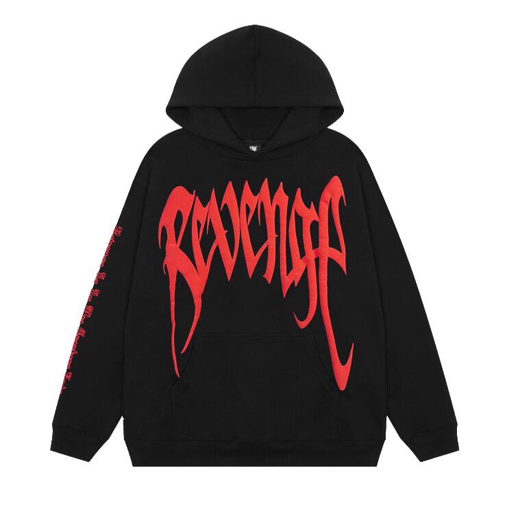 Áo hoodie cotton Họa Tiết revenge Thời Trang Cho Nam Nữ