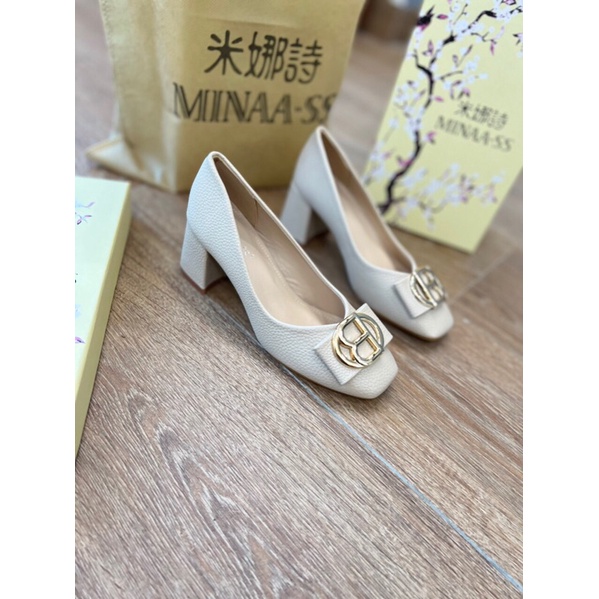 Giày công sở màu đen gót vuông 5 pcho chii em giáo viên  c