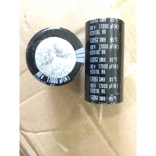 Tụ lọc nguồn 17000uf 80v chính hãng nippon chemicon tụ hoá