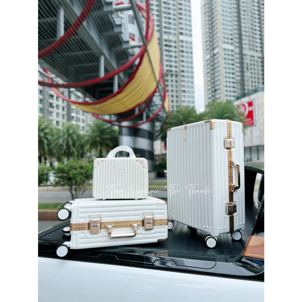 Vali khóa sập SIZE30/24/20 CAO CẤP MADEIN KOREA chống cạy CHỐNG BỂ VỠ- CHỐNG RẠCH MÓC- CHỐNG XƯỚC BH 10 Năm