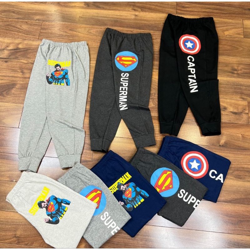 Quần dài bé trai size đại 20-45kg chất cotton xuất dư mỏng mát