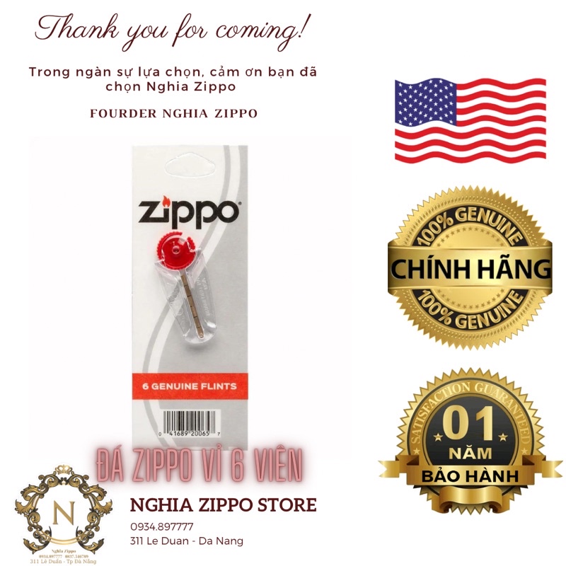 Đá Zippo chính hãng