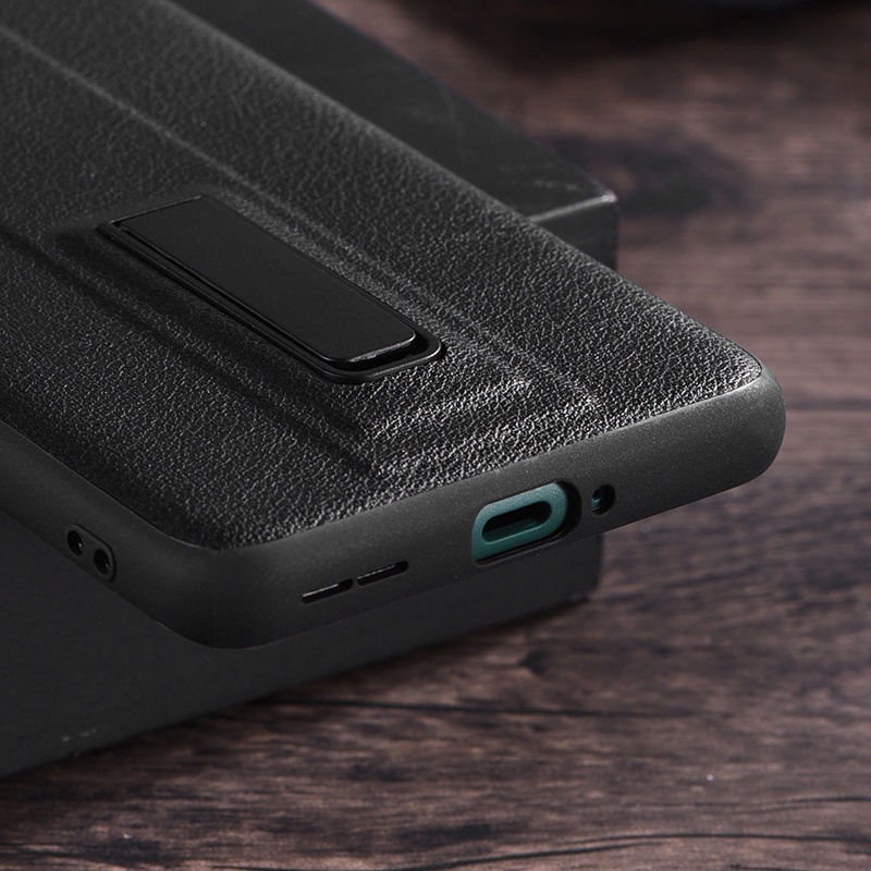 Ốp Điện Thoại Da Cứng Kèm Giá Đỡ Tàng Hình Cho OnePlus 10 10T Pro OnePlus10TPro
