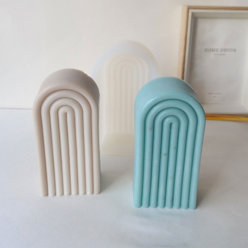 Khuôn Silicone Làm Nến Thủ Công DIY Trang Trí Nhà Ở