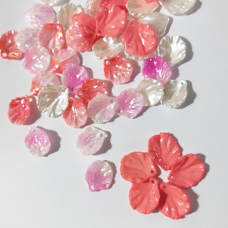 Set 10 cánh hoa - nguyên liệu làm bông tai, trâm cài tóc cổ trang thủ công handnmade DIY