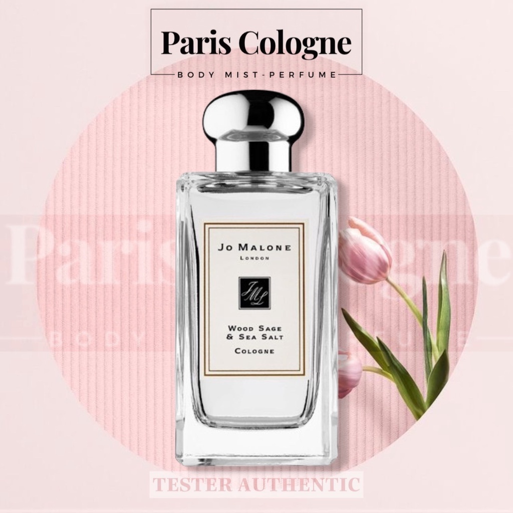| 𝐏𝐀𝐑𝐈𝐒 𝐂𝐎𝐋𝐎𝐆𝐍𝐄 | 𝐉𝐨 𝐌𝐚𝐥𝐨𝐧𝐞 Wood Sage & Sea Salt | Nước hoa unisex | Ngọt Ngào , Tinh tế , Nhẹ Nhàng