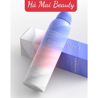 Xịt chống nắng Spf 50+  Nervonic dạng sữa dưỡng