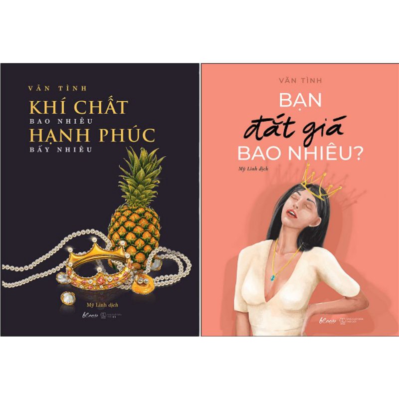 Sách - Combo Bạn Đắt Giá Bao Nhiêu + Khí Chất Bao Nhiêu - Hạnh Phúc Bấy Nhiêu (2 Cuốn)