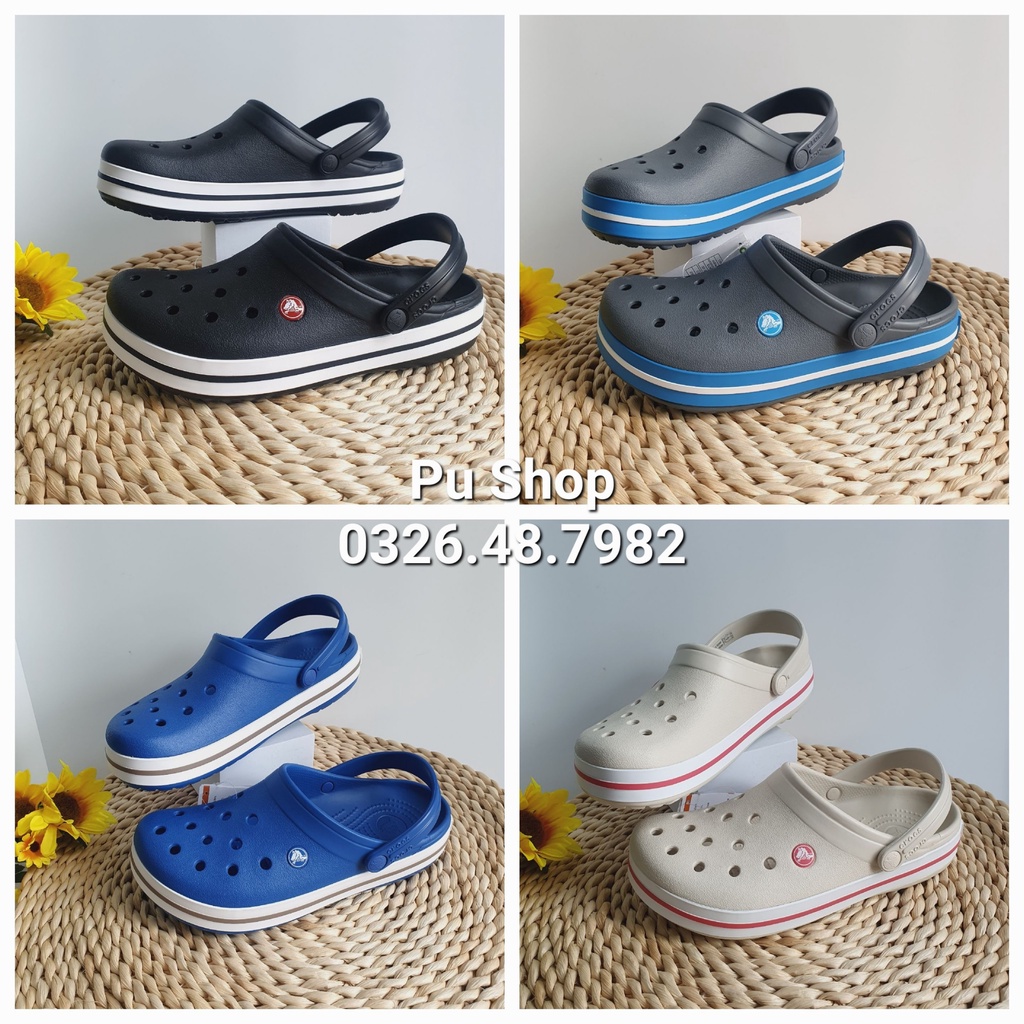 Dép Sục Crocband Nam Nữ Xuất Xịn - Giày Sục Crocband Clog Xuất Khẩu