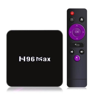 Đầu tv box h96 max v12 rk3318 5g android 12 chất lượng cao kèm phụ kiện