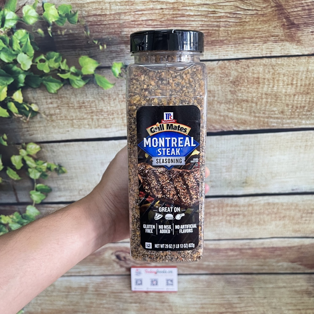 Gia Vị Ướp Bò Nướng McCormick Grill Mates, Montreal Steak Seasoning