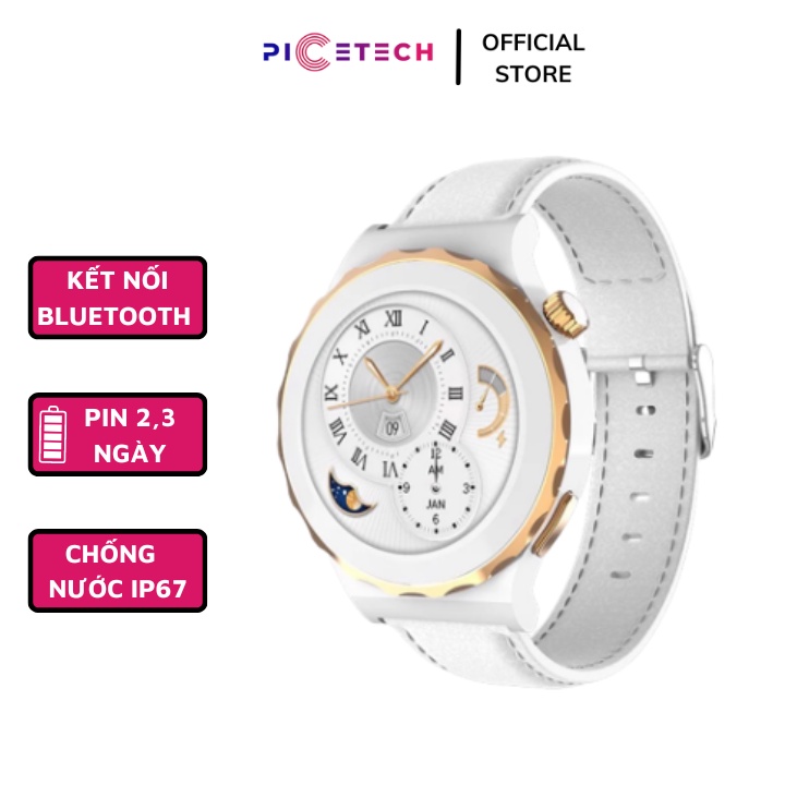 Đồng hồ đeo tay thông minh galaxy mini watch 4 , kết nối bluetooth nghe gọi nhận thông báo  - Chính hãng PICETECH