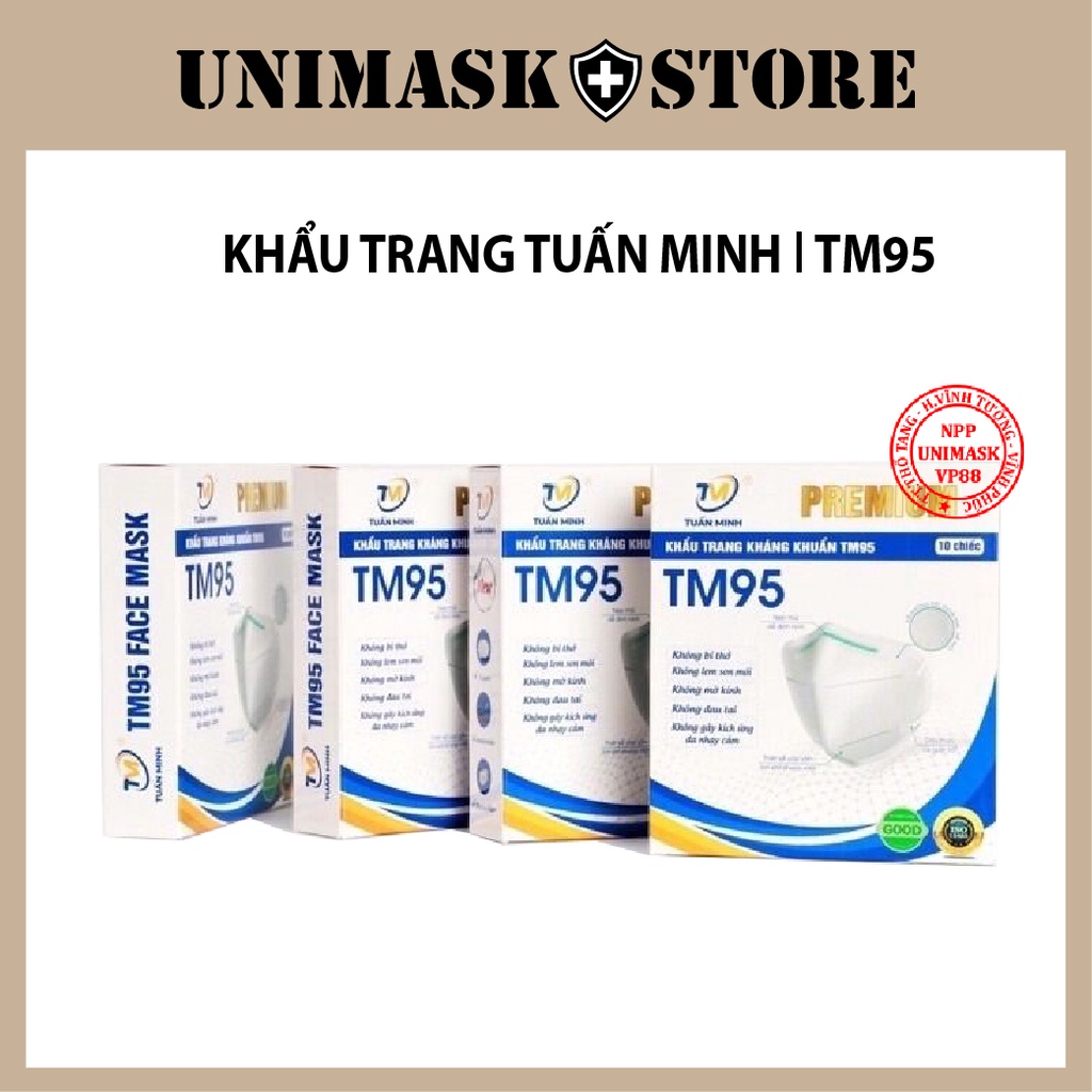 Khẩu Trang Tuấn Minh TM95, N95 - Chính Hãng Công Ty TNHH &TM Tuấn Minh VNA