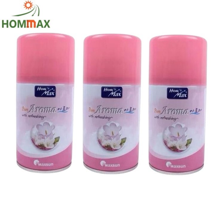 Combo 3 bình nước hoa xịt phòng Hàn Quốc Aroma Hommax
