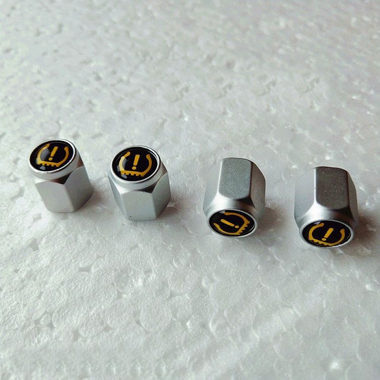 Bộ 4 Nắp Bịt Đầu Van Cá Tính Cho Ô Tô - Xe Máy Cảm Biến Áp Suất Lốp TPMS