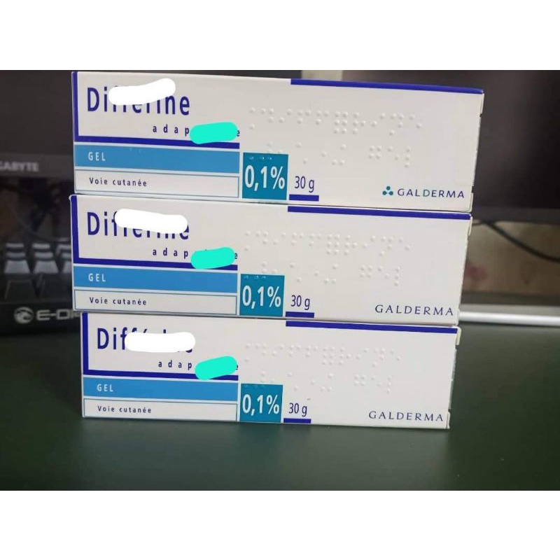 Gel / Cream bôi dưỡng da hỗ trợ giảm mụn Pháp Diferine Ada.pa lene tuýp 30g