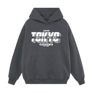 HOODIE IN TOKYO 3D TRƯỚC NGỰC BASIC CỰC CHẤT
