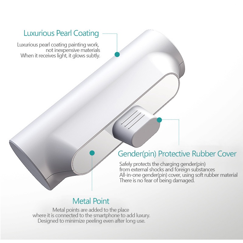 Pin dự phòng Actimon cho iphone samsung xiaomi airpod chính hãng hàn quốc