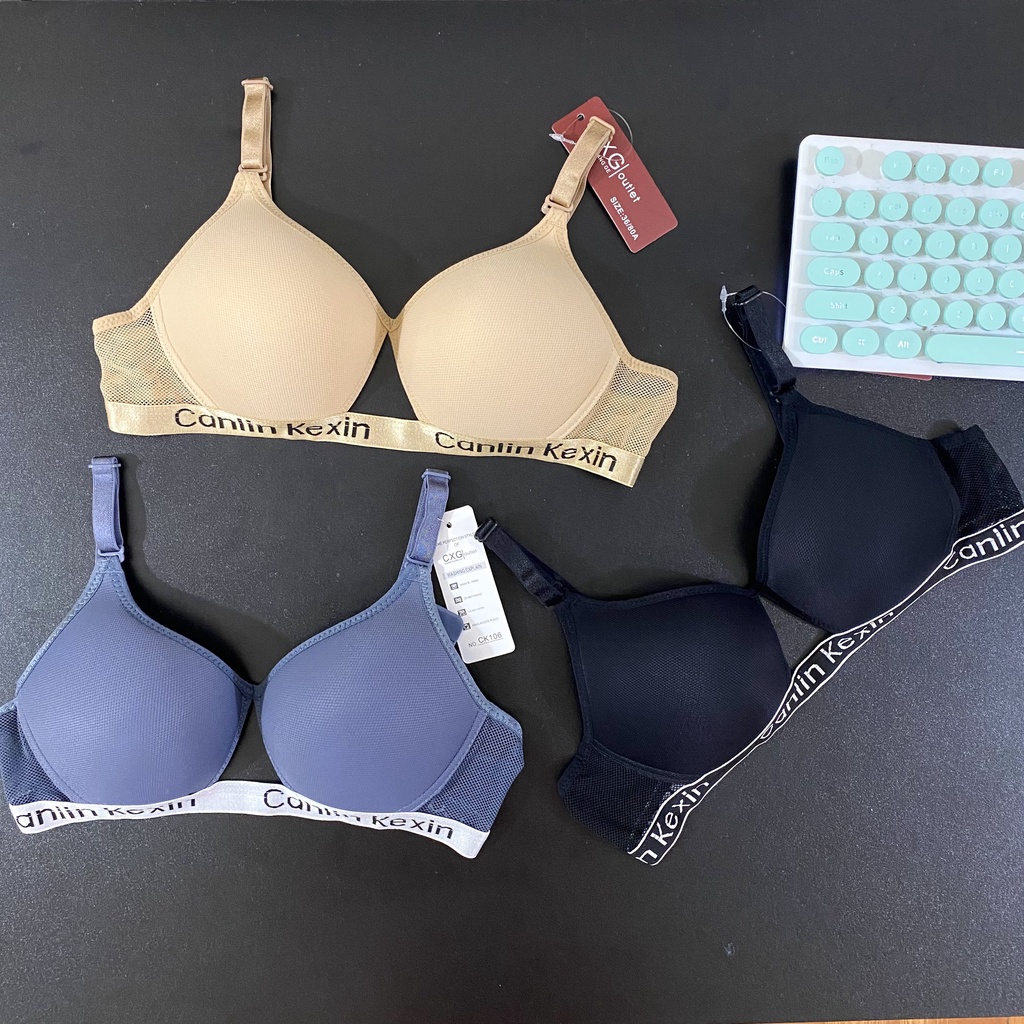 Áo Lót Canlin Kexin Không Gọng Nâng Ngực Thông Hơi CK106 Hà Giang Vnxk