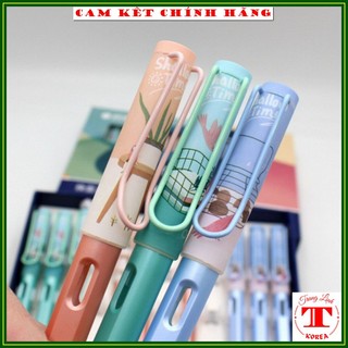 Bút Máy Học Sinh La Elegant QG_1950 Ngòi Siêu Trơn Siêu Bền (Set 1 Bút + 1 Piston)