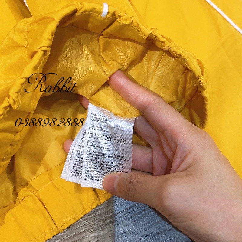 Áo khoác gió dáng ngắn HM