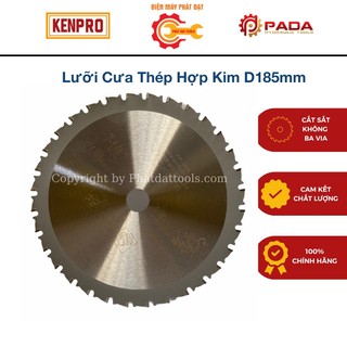 Lưỡi cưa thép hợp kim D185mm-32 răng-Cắt sắt không ba via,không tóe lửa