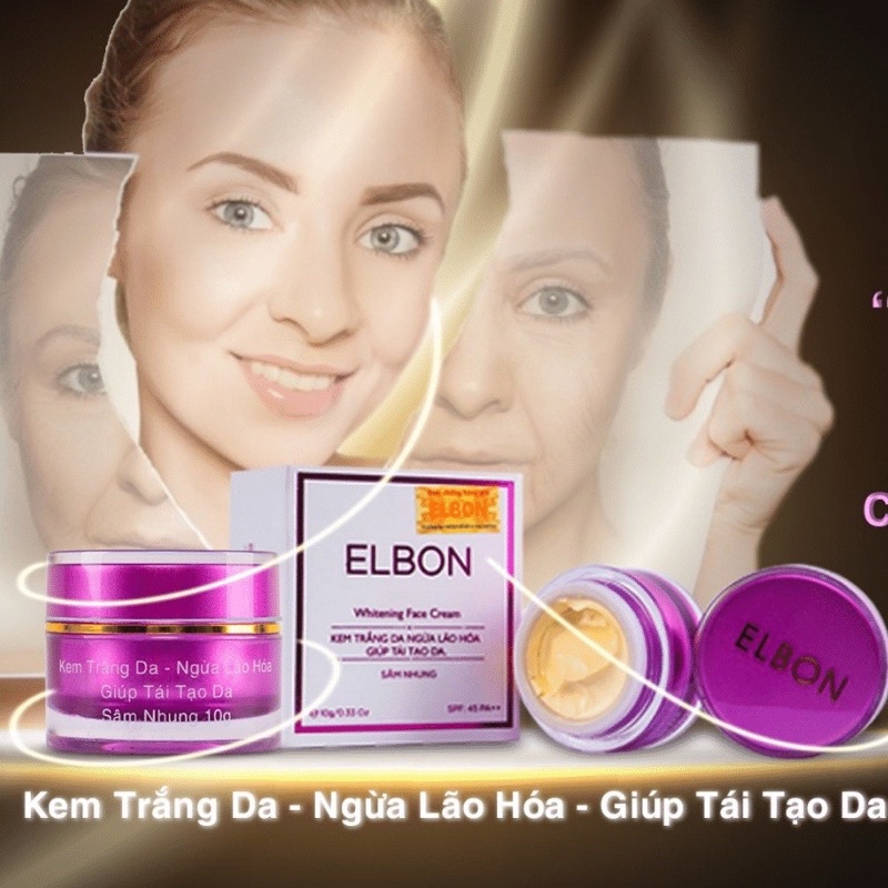 Kem trắng da Elbon