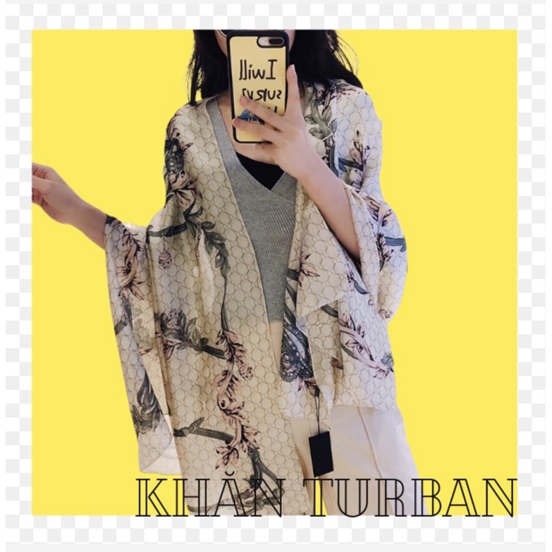 Khăn choàng lụa cao cấp 4 mùa thanh lịch size 90x180cm