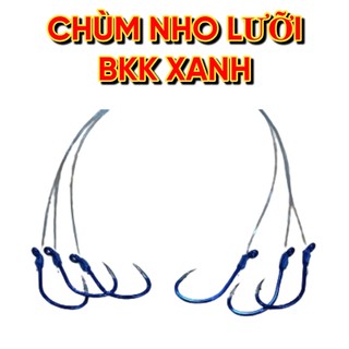 Chum nho câu cá lưỡi BKK Xanh