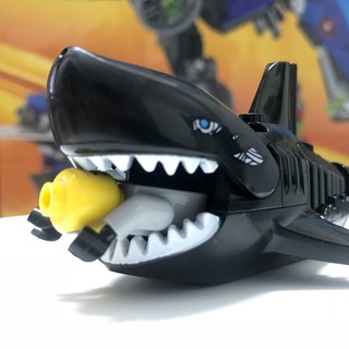 Mô hình đồ chơi lego cá mập răng to dành cho bé trai