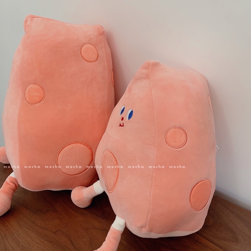 Gấu bông cute phô mai que giá siêu hạt dẻ