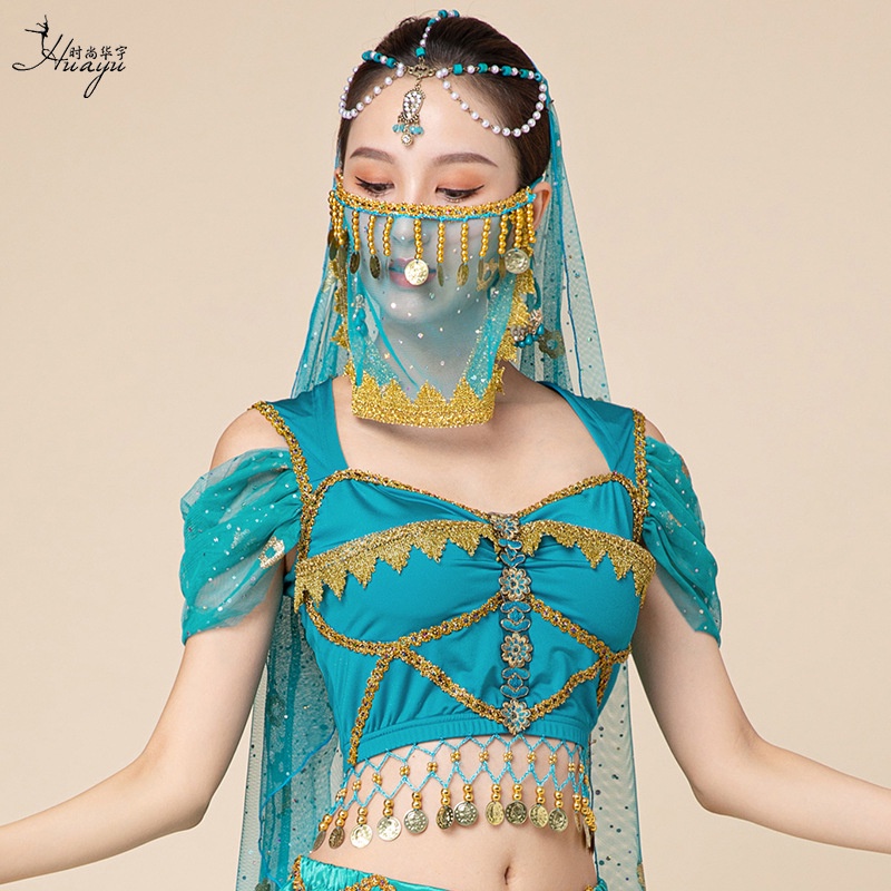 Bộ Trang Phục Biểu Diễn Múa Ấn Độ Huayu 1 Thời Trang Cho Nữ